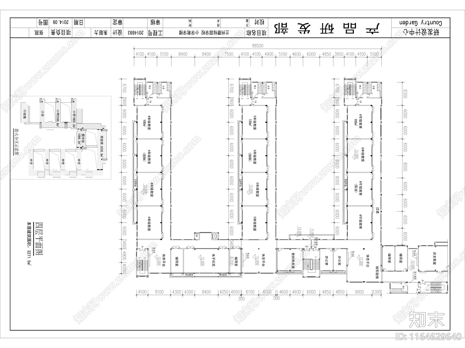 复古学校建筑cad施工图下载【ID:1164629640】