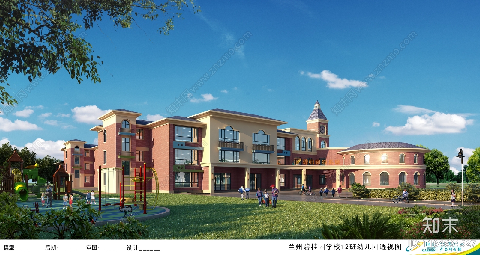 复古学校建筑cad施工图下载【ID:1164634527】