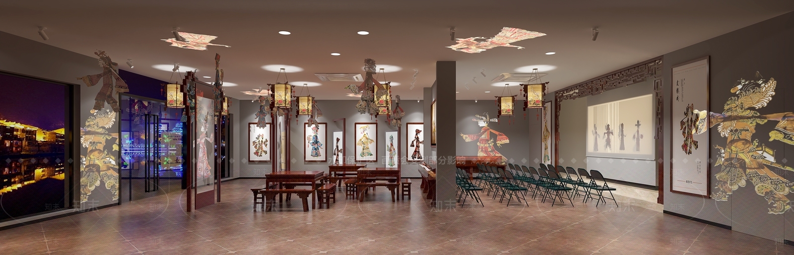 中式博物馆3D模型下载【ID:1164634581】