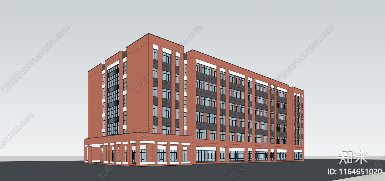 现代学校建筑cad施工图下载【ID:1164651020】