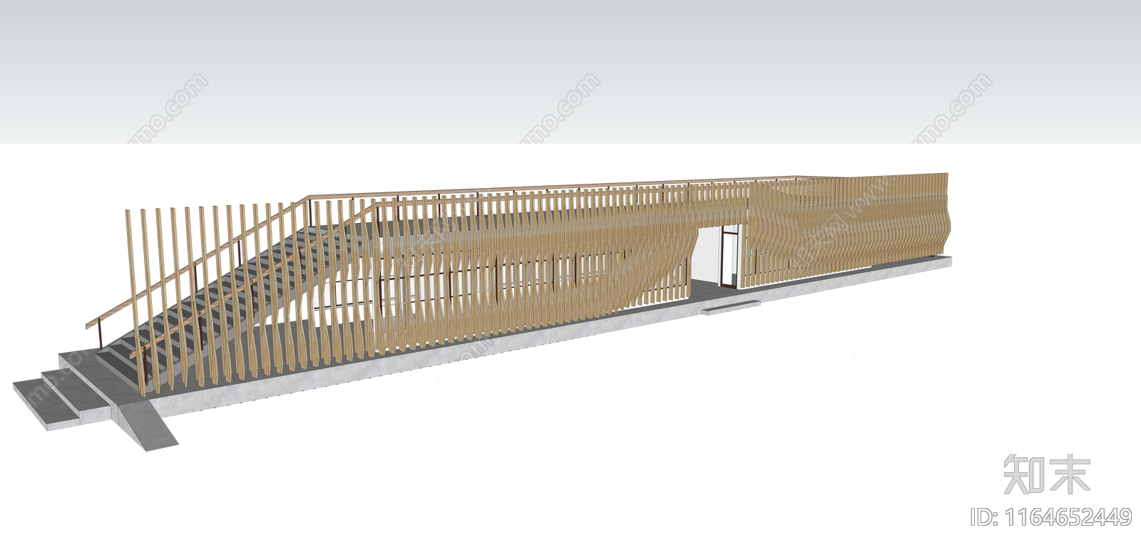 现代小公建SU模型下载【ID:1164652449】