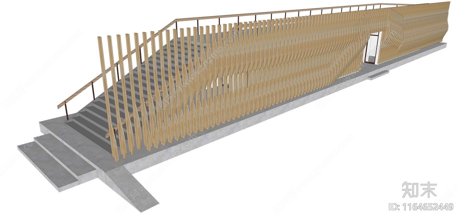 现代小公建SU模型下载【ID:1164652449】