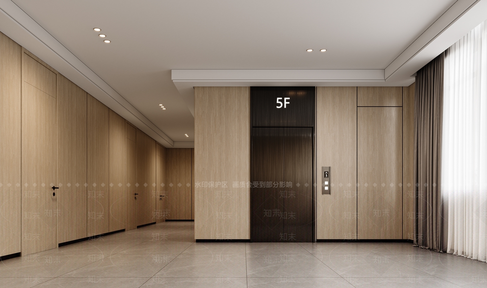 现代新中式其他公共空间3D模型下载【ID:1164658049】