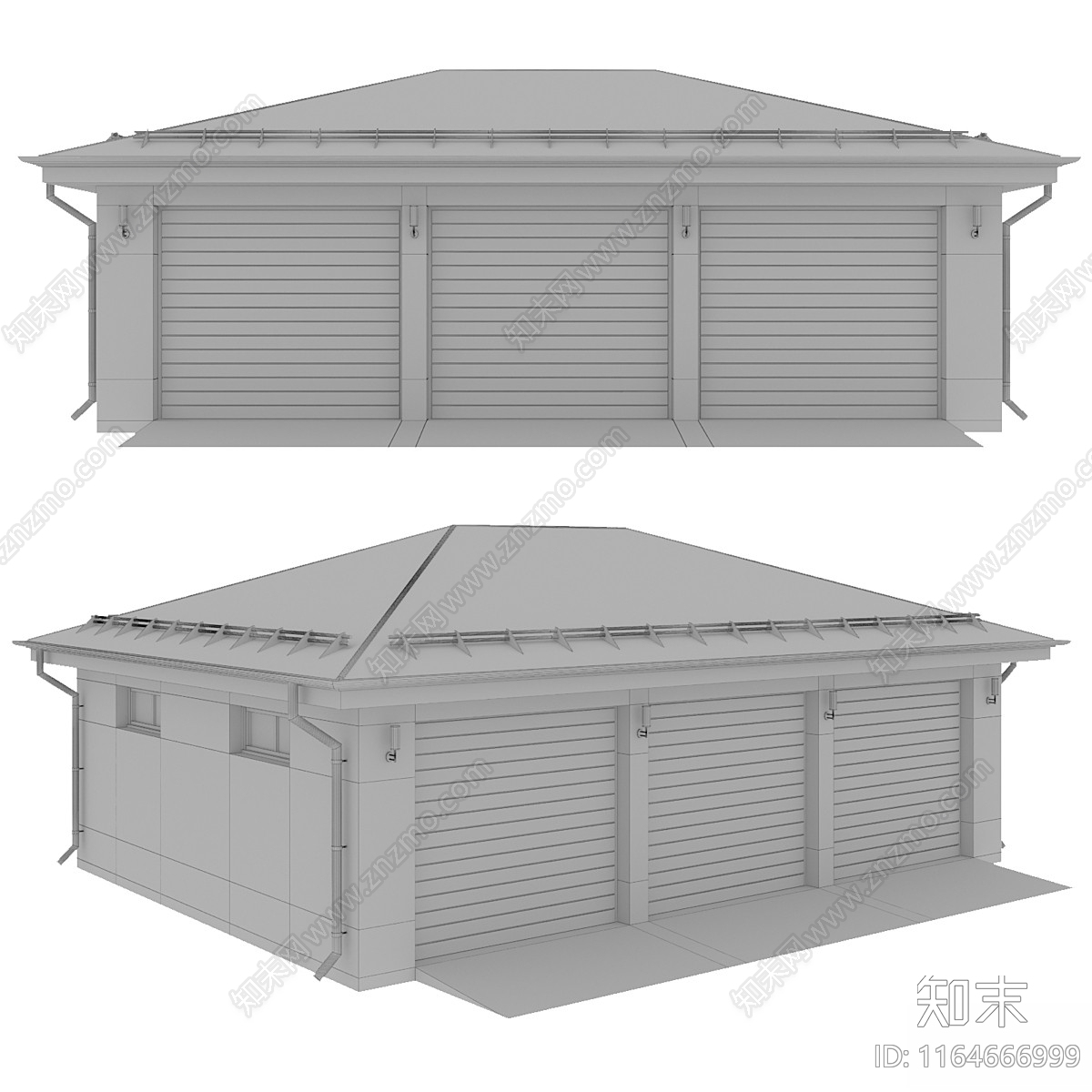 现代其他建筑外观3D模型下载【ID:1164666999】