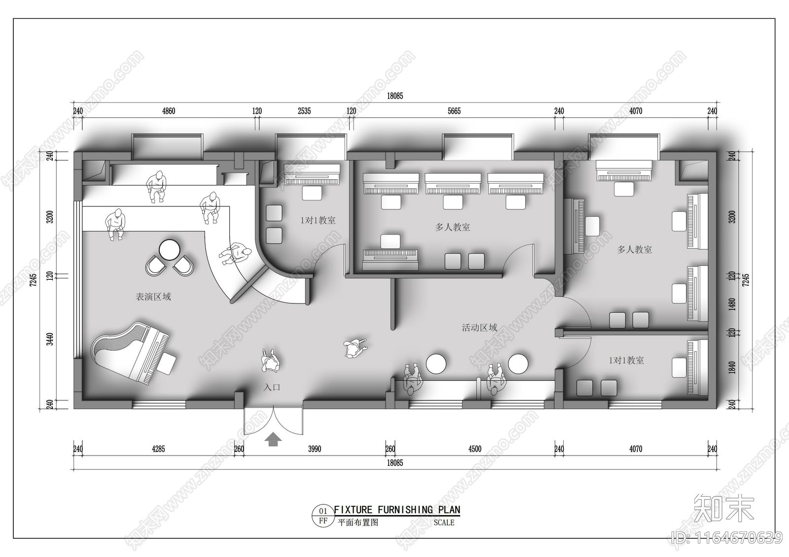 工装平面图施工图下载【ID:1164670639】