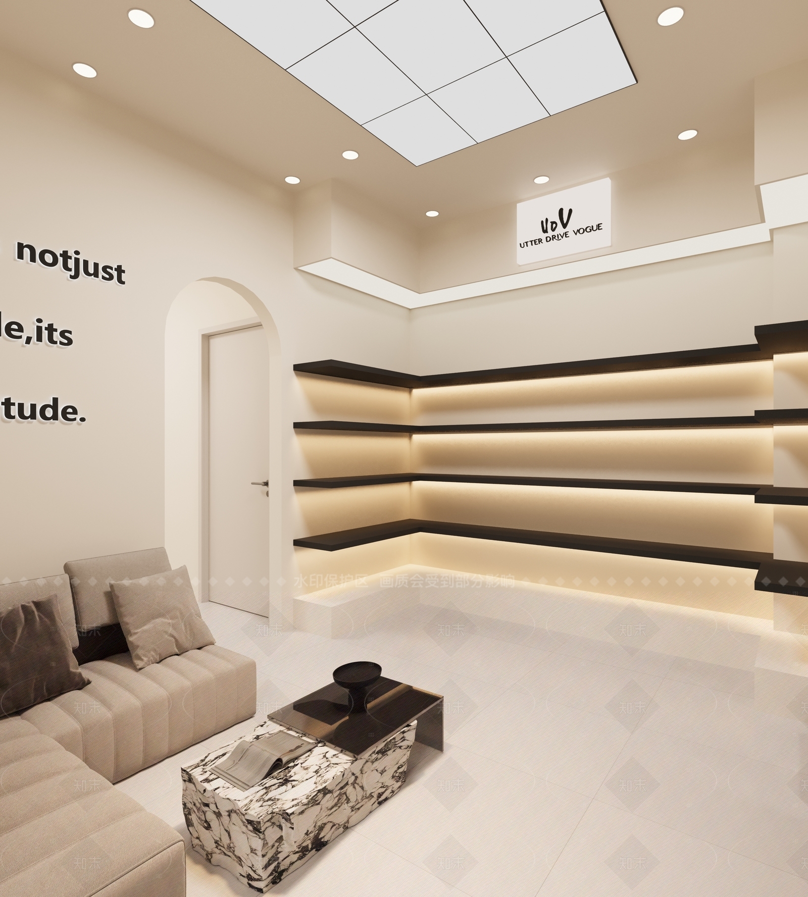 现代其他展厅3D模型下载【ID:1214634604】