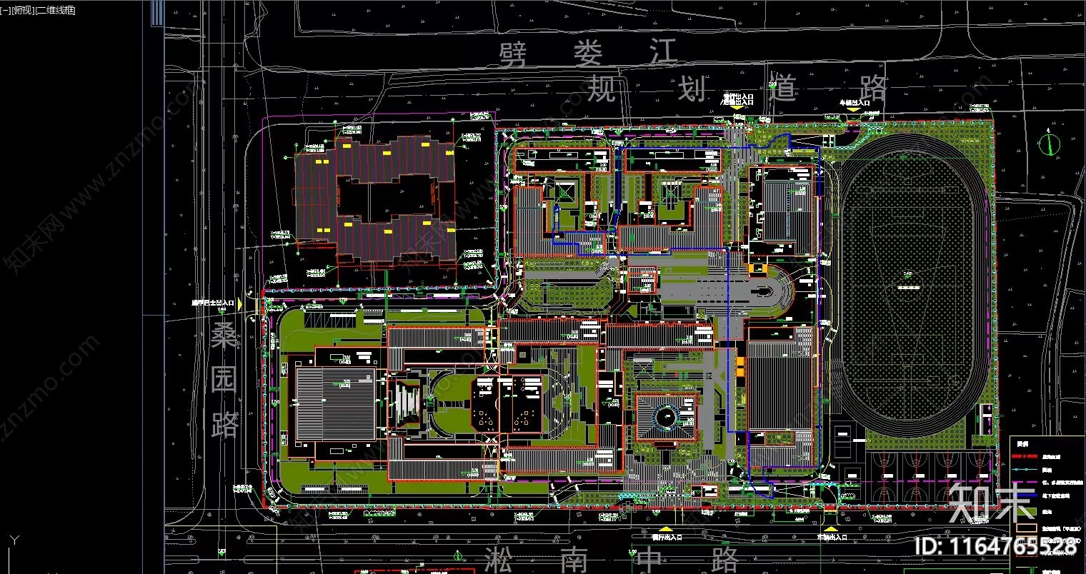 现代其他学校建筑施工图下载【ID:1164765528】