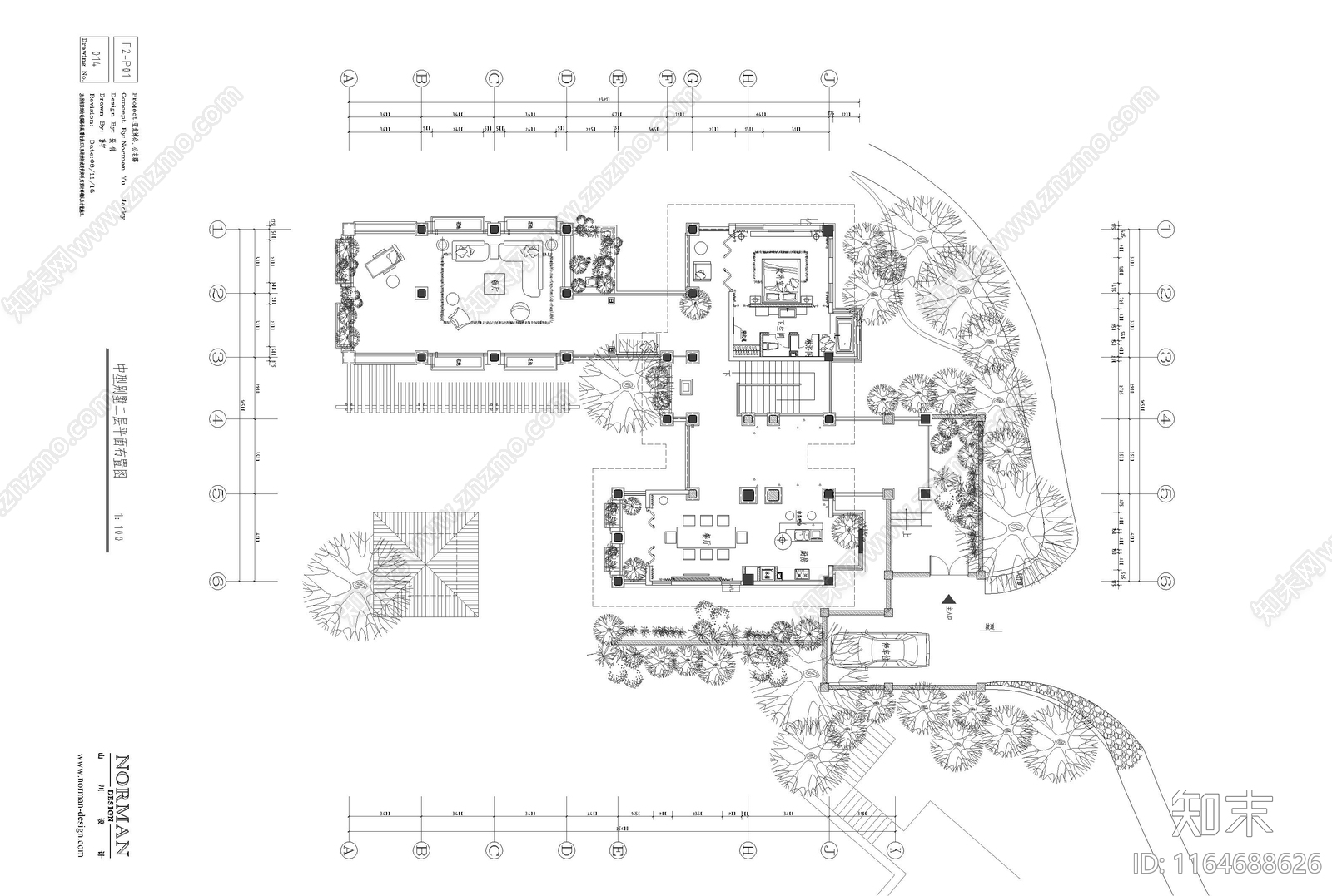 其他别墅建筑CAD图纸