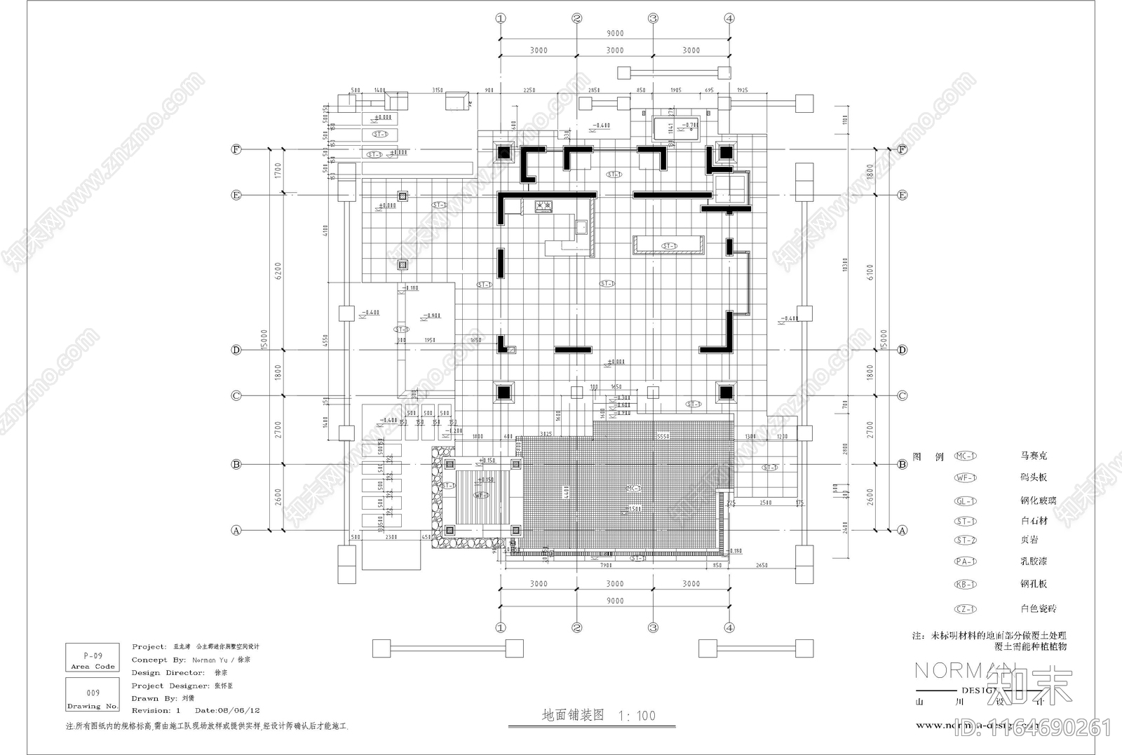 其他别墅建筑cad施工图下载【ID:1164690261】