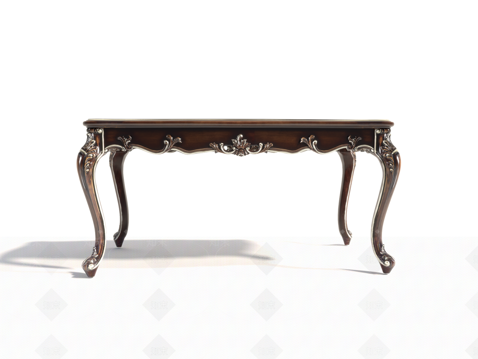 欧式美式餐桌3D模型下载【ID:1164705621】