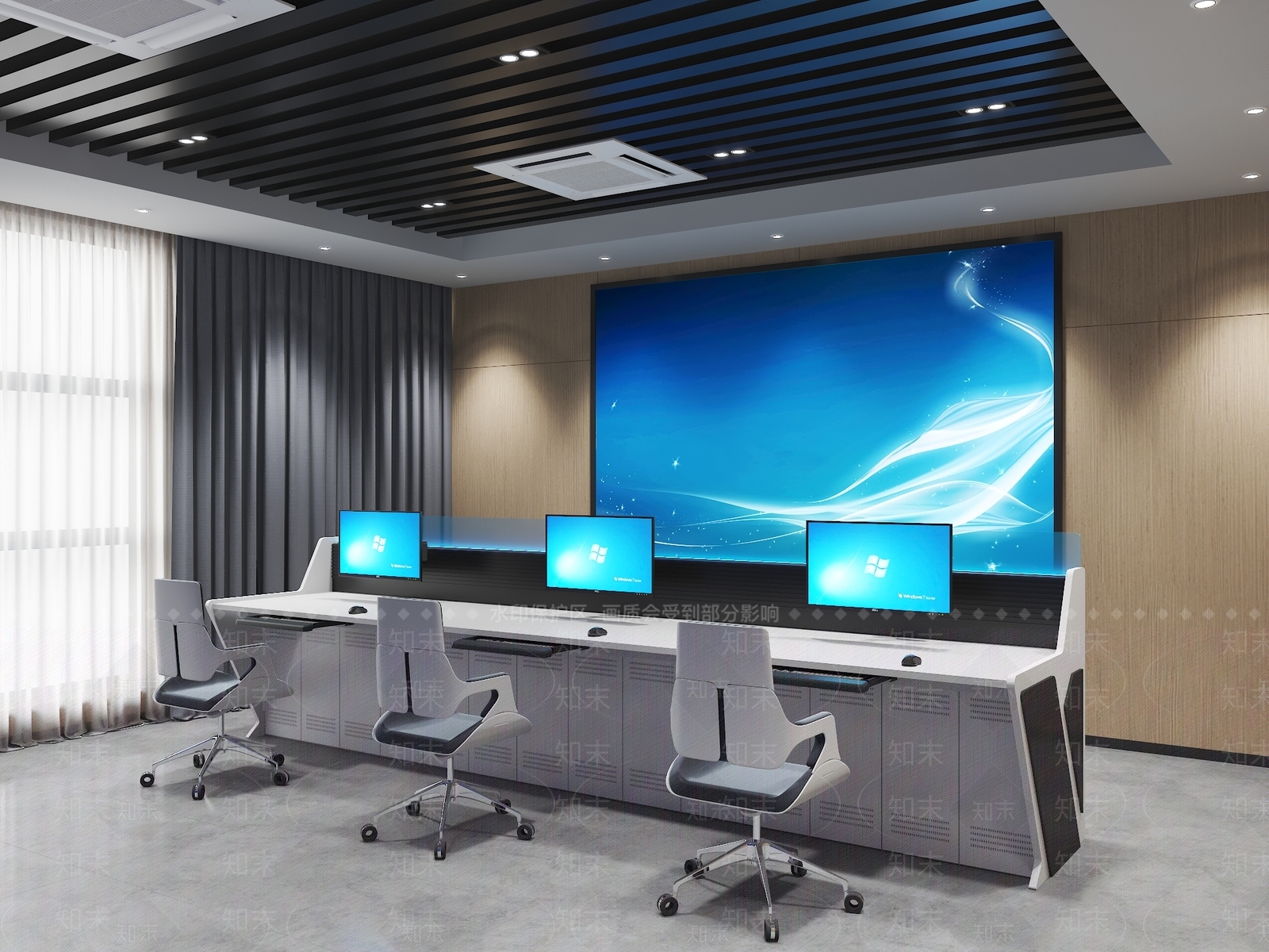 现代党政机关3D模型下载【ID:1214459582】