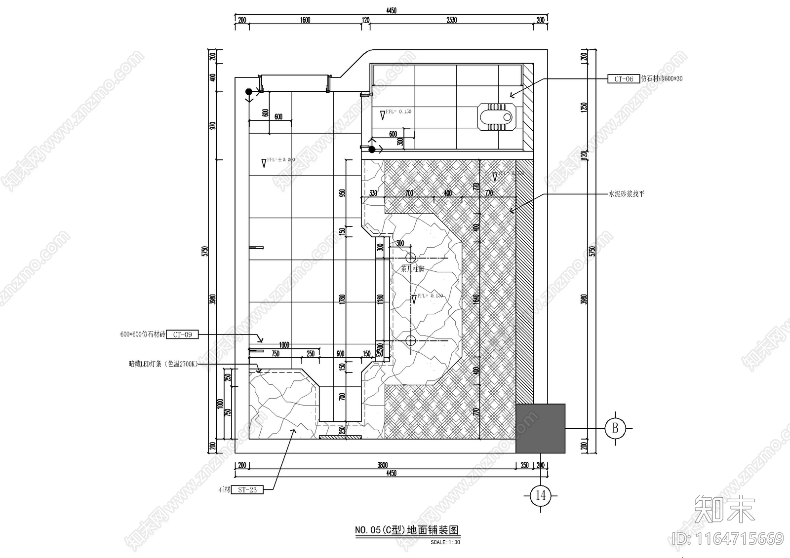 现代KTVcad施工图下载【ID:1164715669】