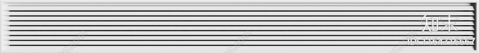 空调出风口3D模型下载【ID:1164716667】