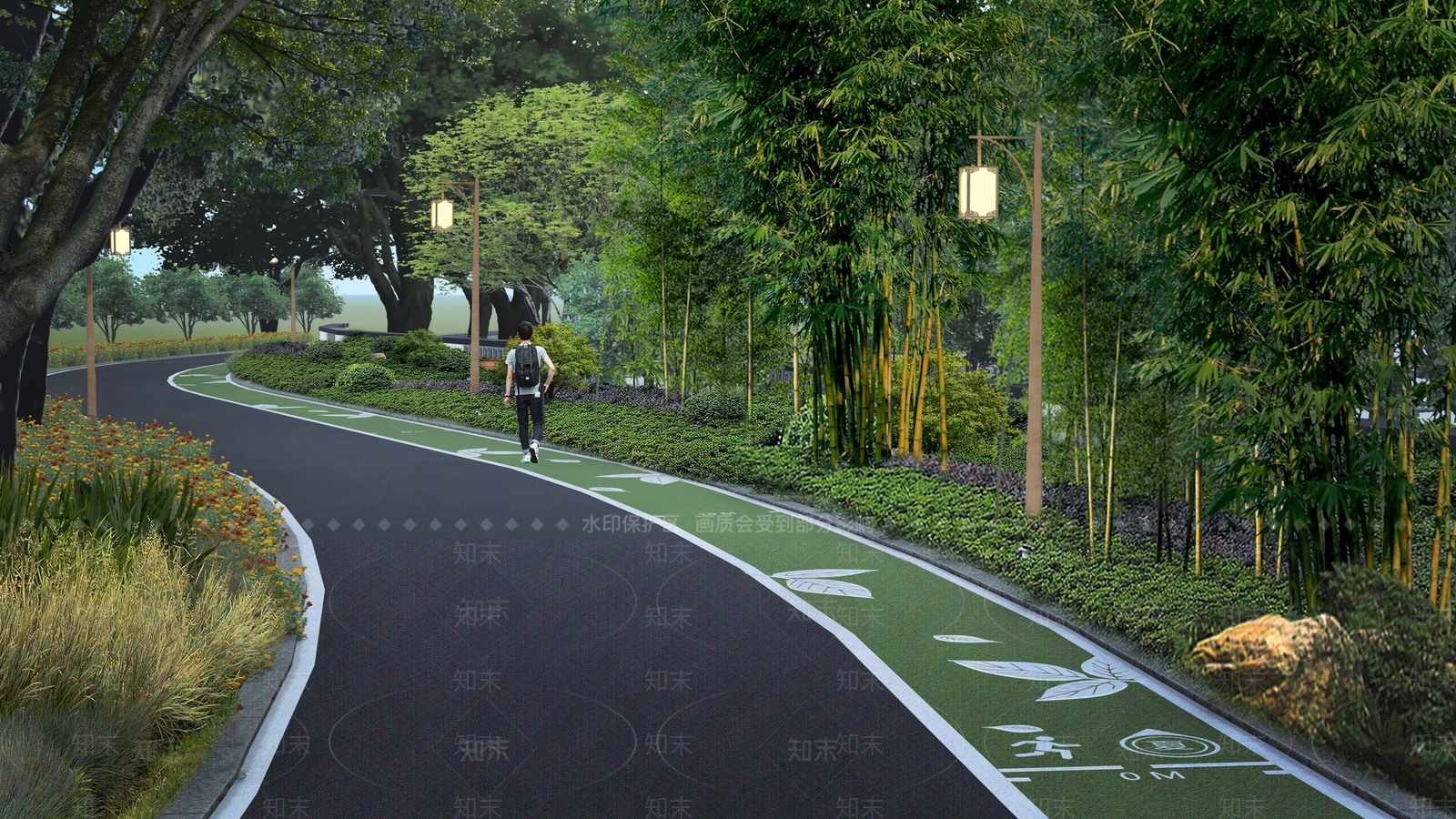现代中式乡村庭院SU模型下载【ID:1164731783】