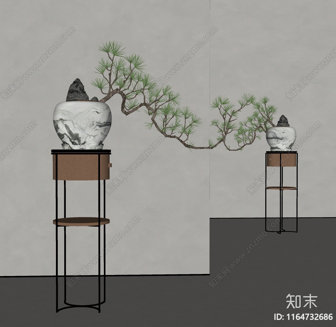 盆栽SU模型下载【ID:1164732686】