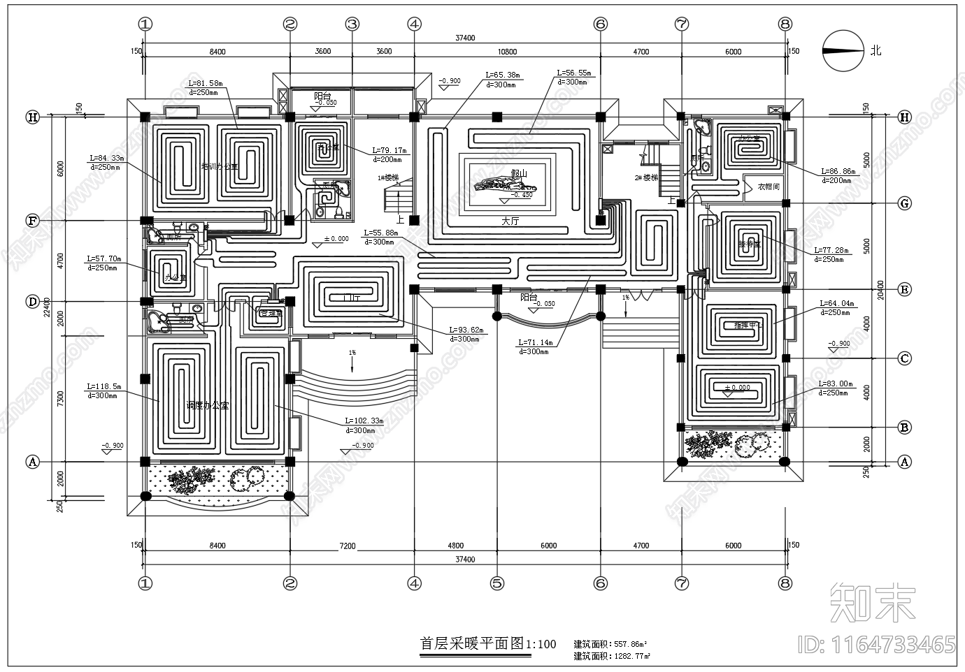 暖通节点cad施工图下载【ID:1164733465】