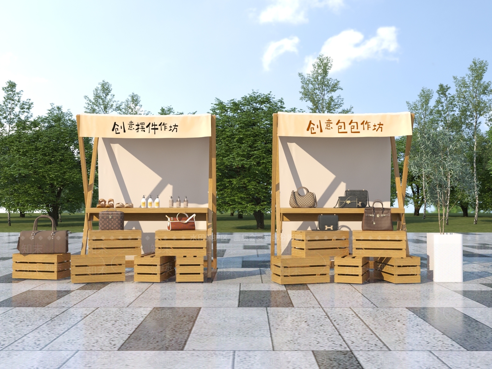 商展器材3D模型下载【ID:1164744763】