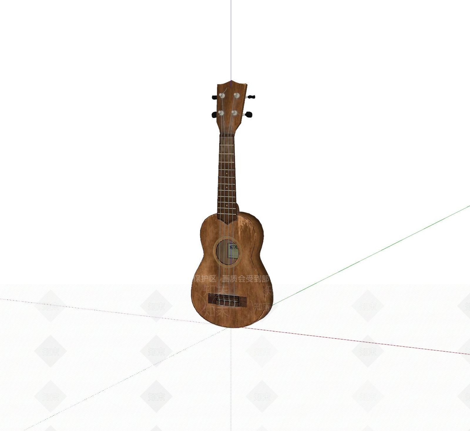 乐器SU模型下载【ID:1164752181】