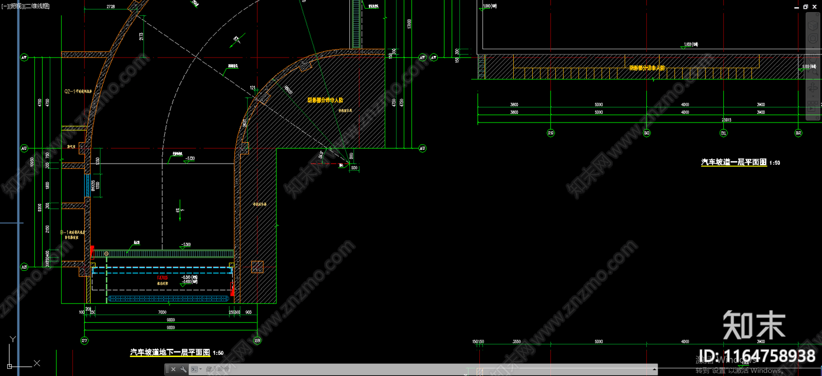 现代其他学校建筑cad施工图下载【ID:1164758938】