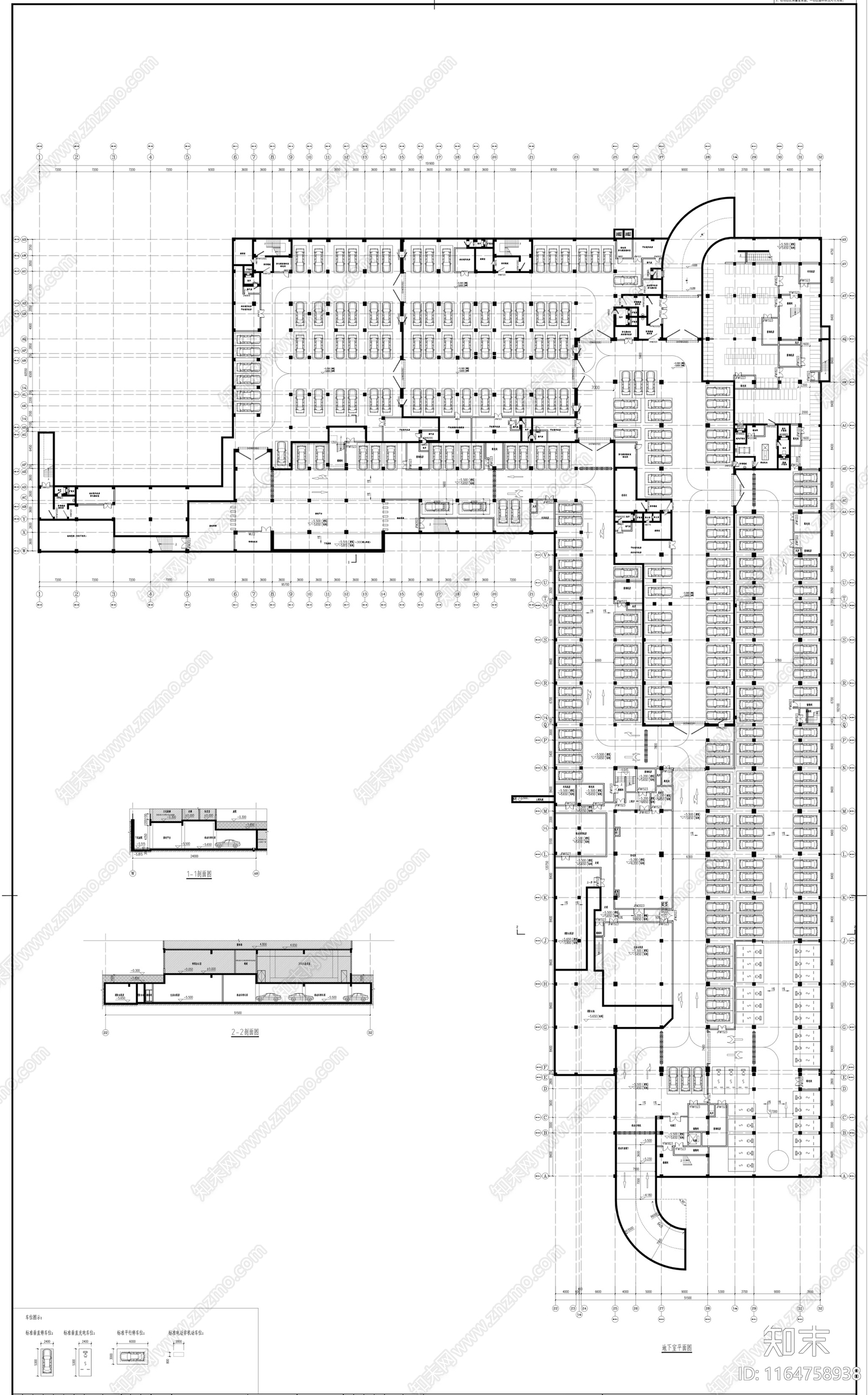 现代其他学校建筑cad施工图下载【ID:1164758938】