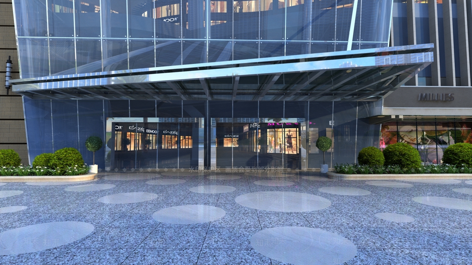 现代入口3D模型下载【ID:1164779739】