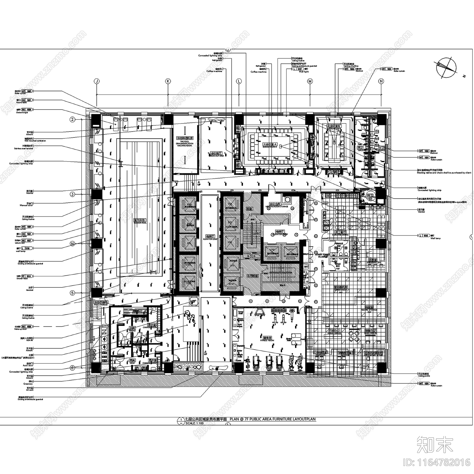 工装平面图施工图下载【ID:1164782016】