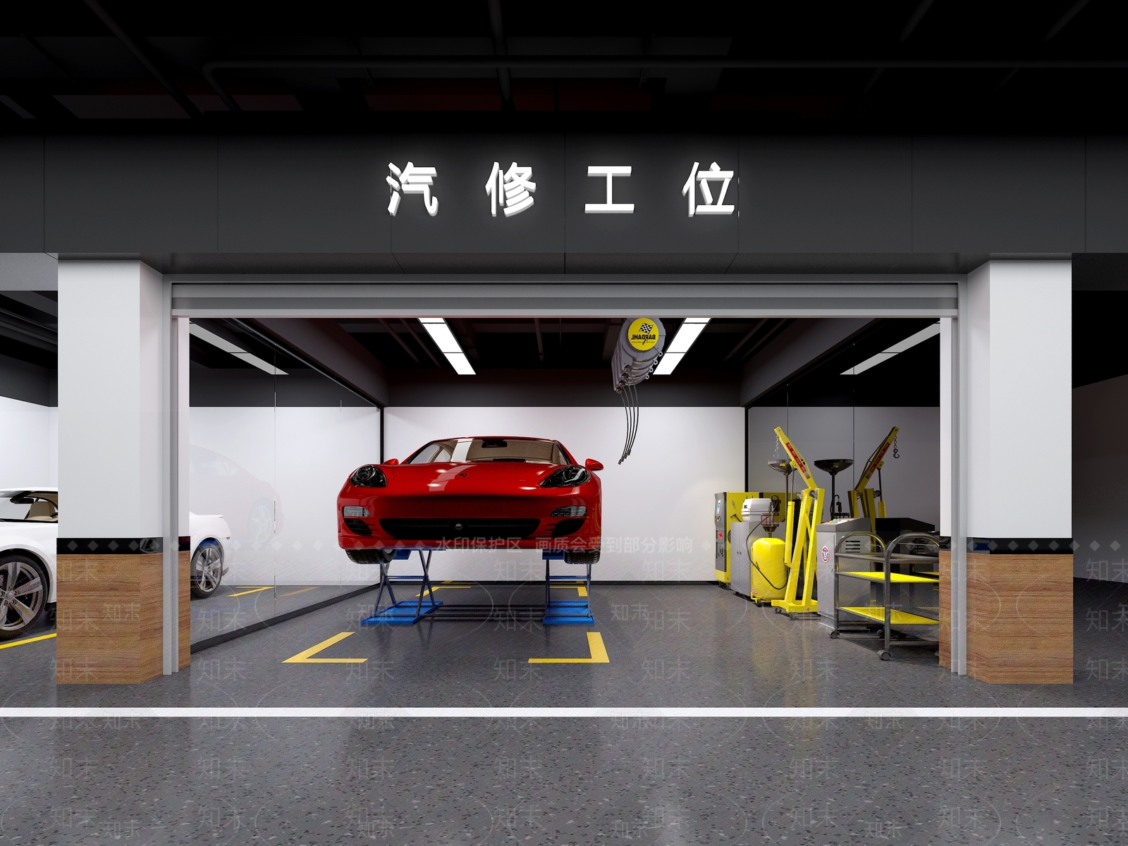 现代其他商业空间3D模型下载【ID:1164786050】