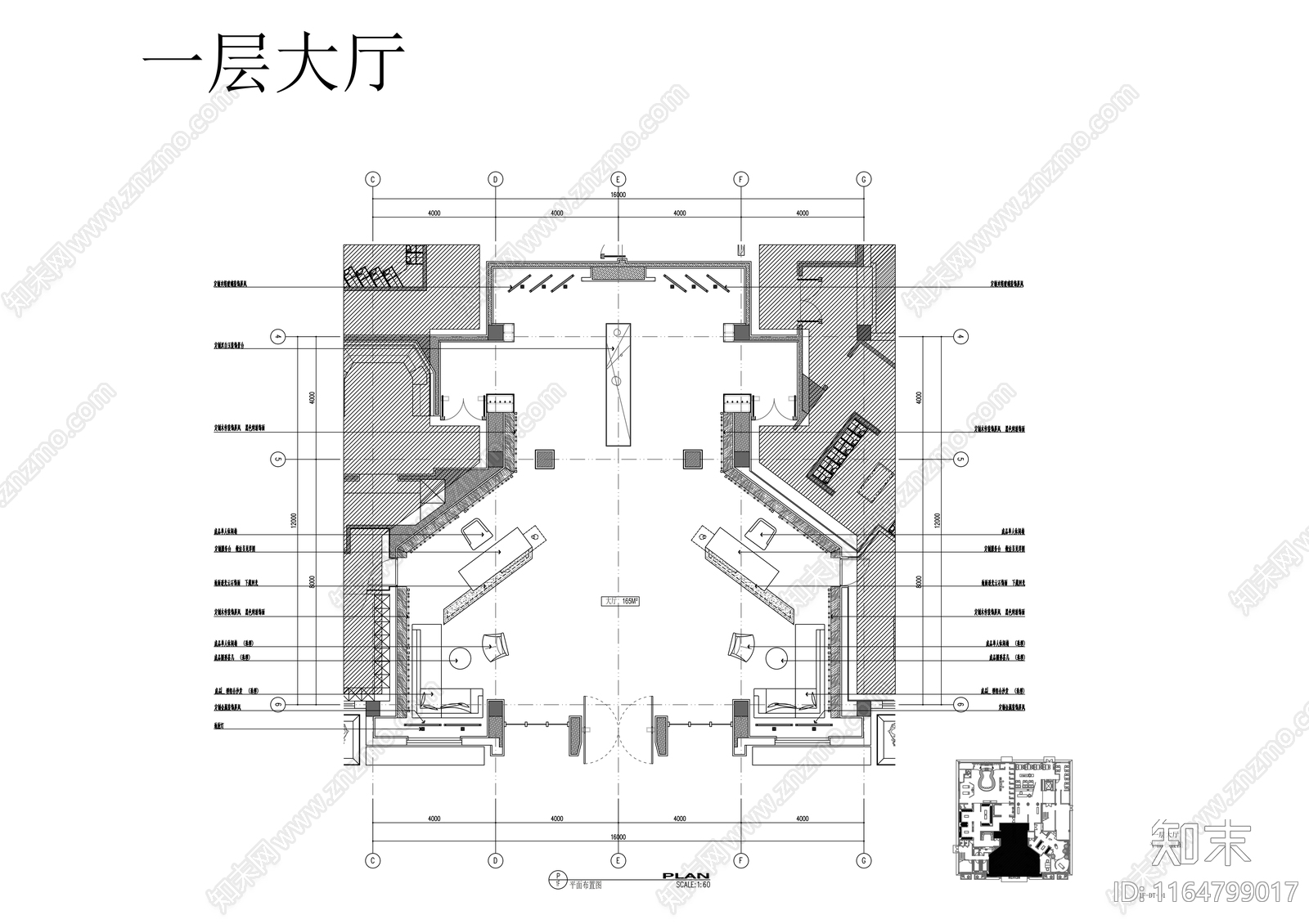 现代会所cad施工图下载【ID:1164799017】