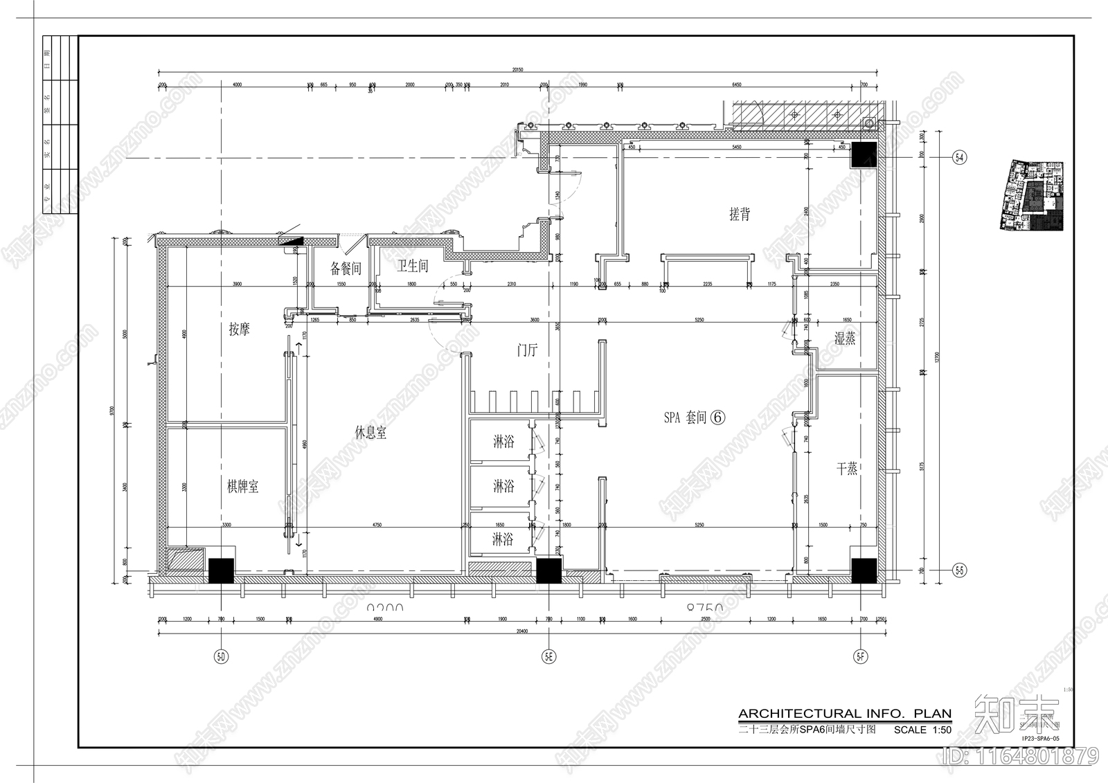 现代会所cad施工图下载【ID:1164801879】