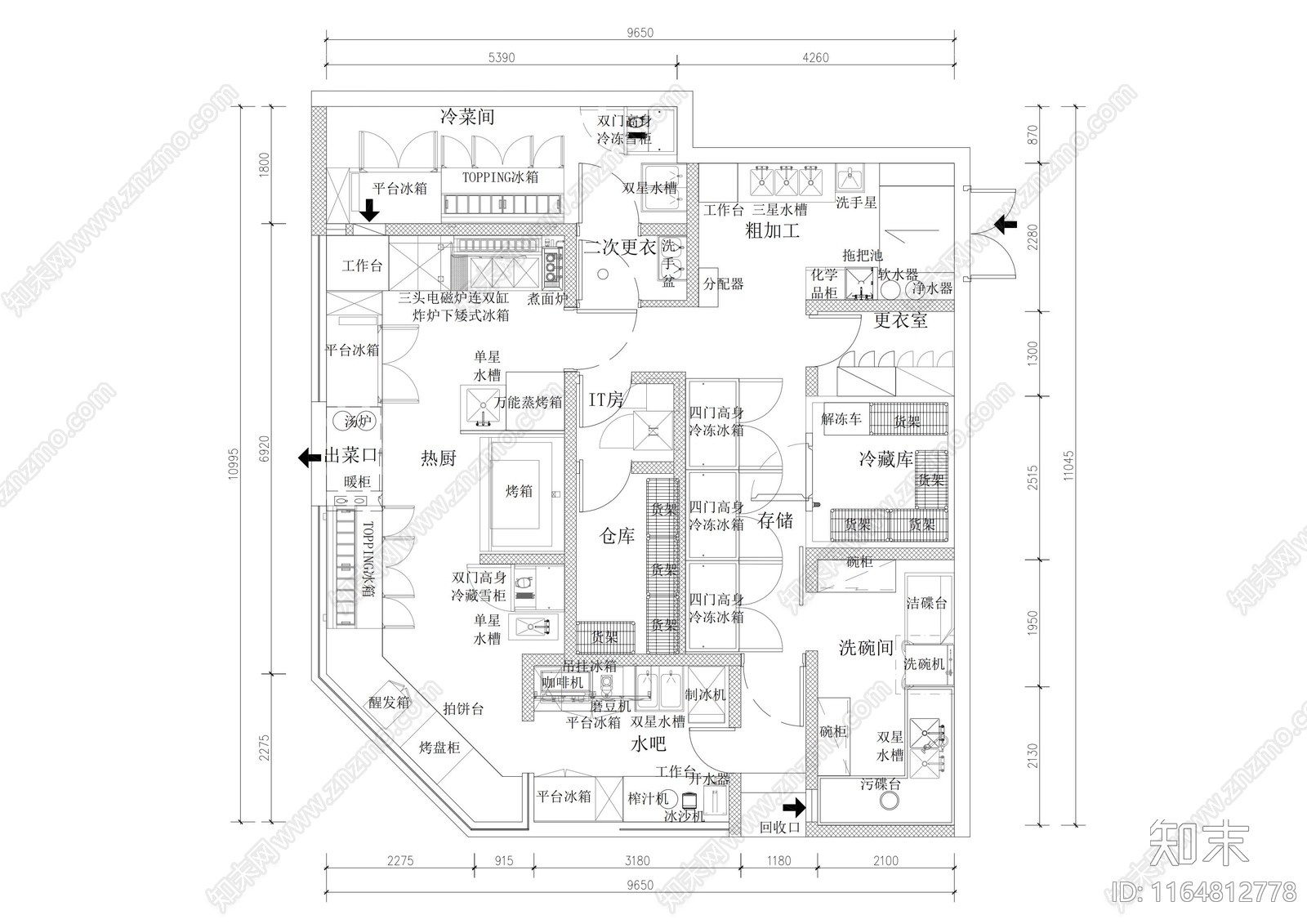 工装平面图施工图下载【ID:1164812778】