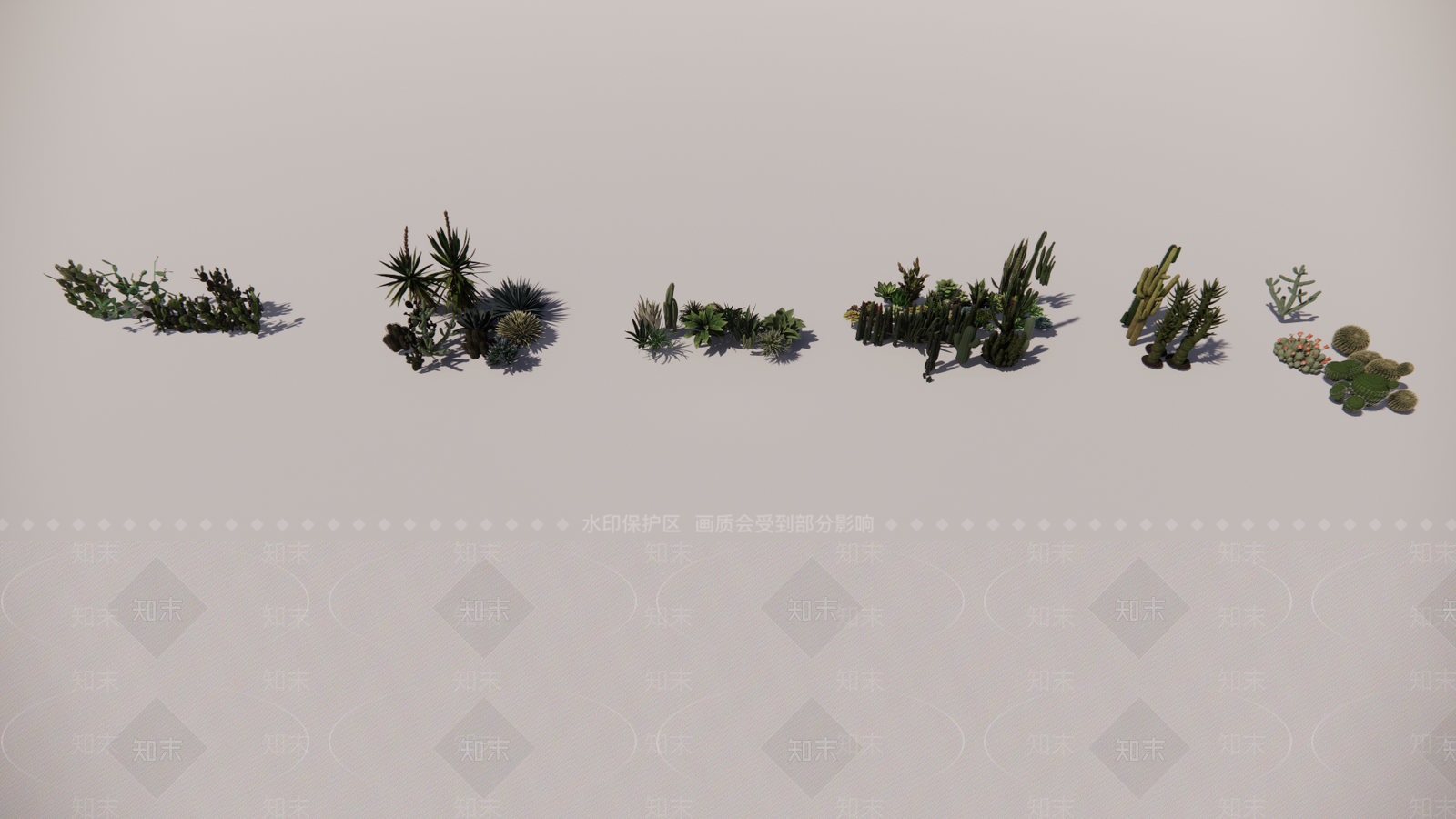灌木SU模型下载【ID:1164836719】