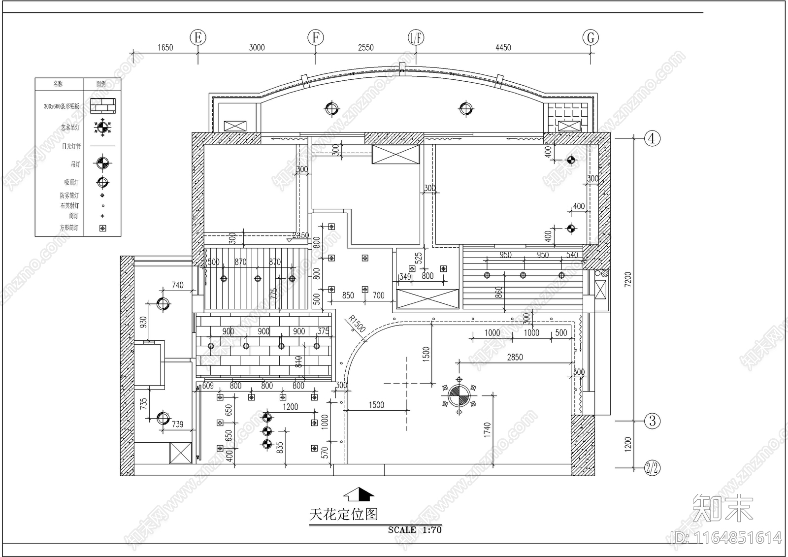 现代整体家装空间施工图下载【ID:1164851614】