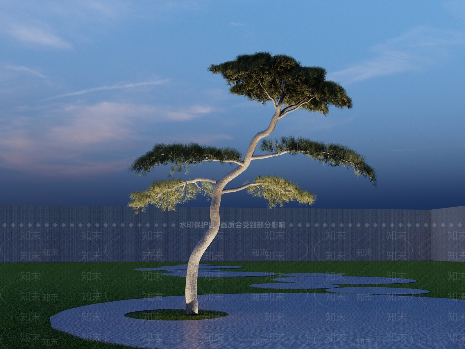 乔木SU模型下载【ID:1164870907】