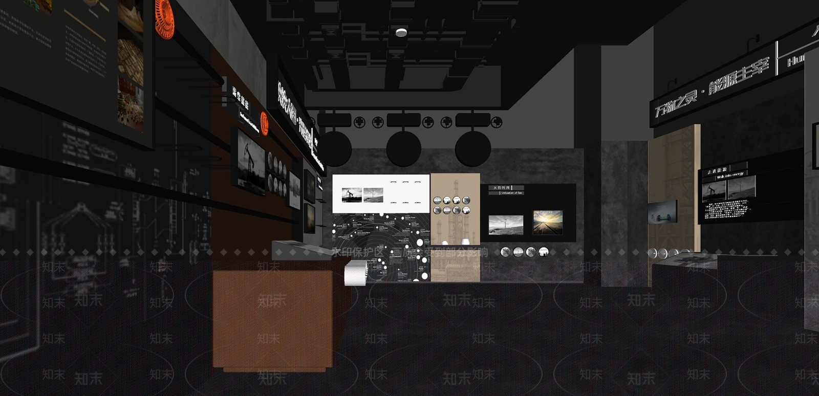 现代其他展厅SU模型下载【ID:1164871362】