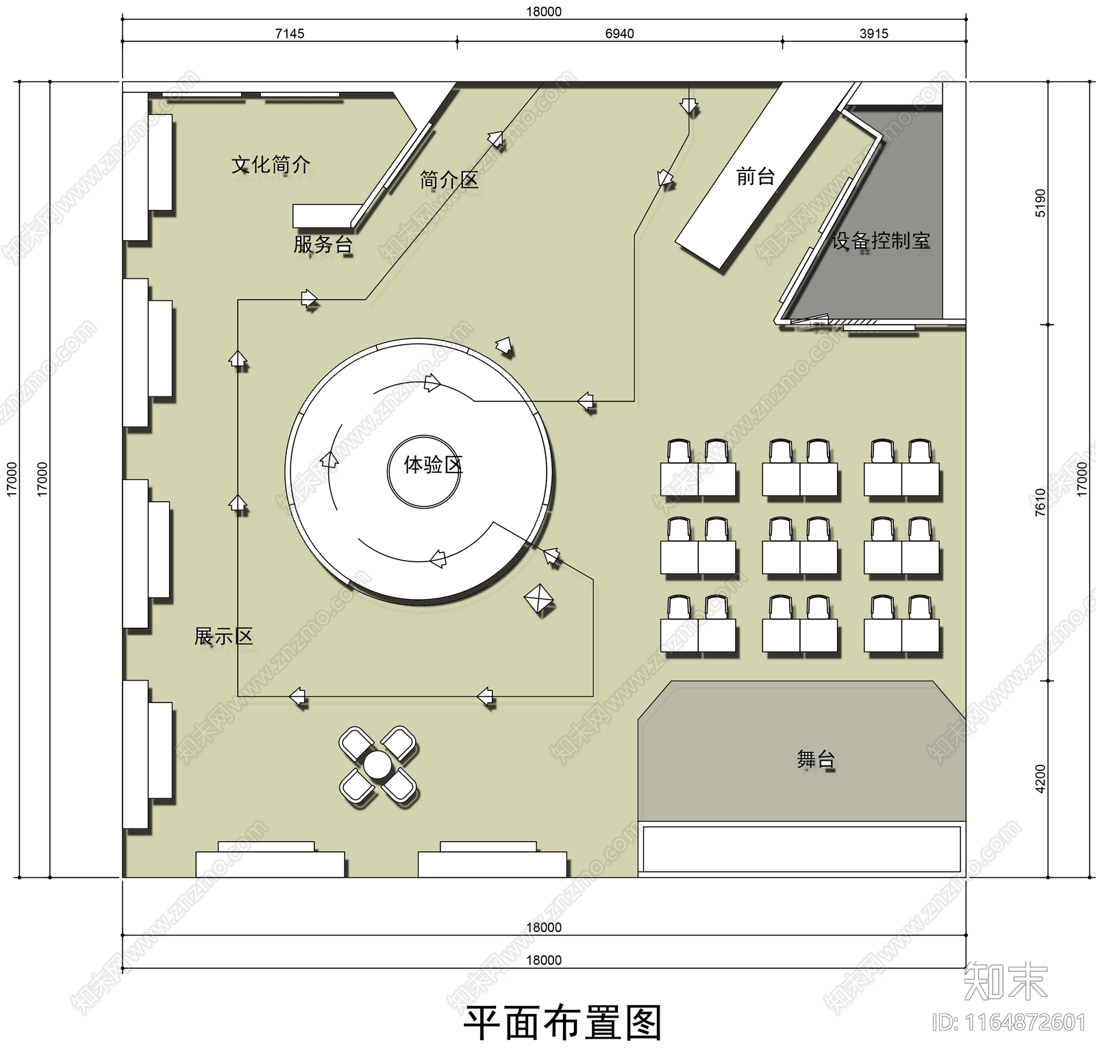 现代其他商业空间cad施工图下载【ID:1164872601】