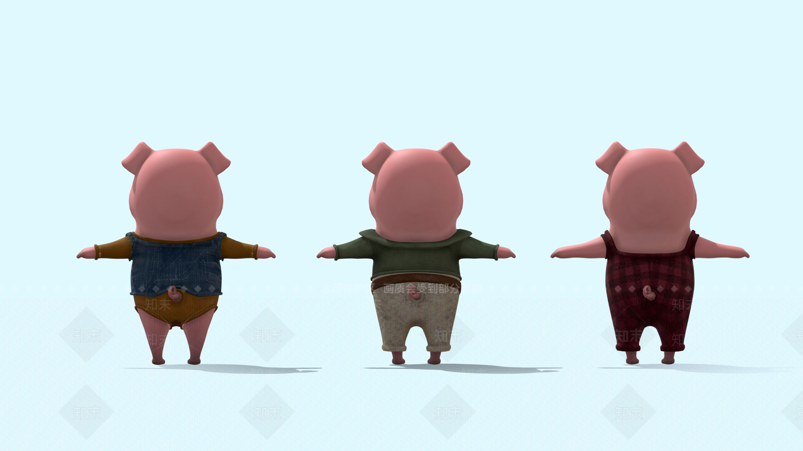 爬行类动物3D模型下载【ID:1164873492】