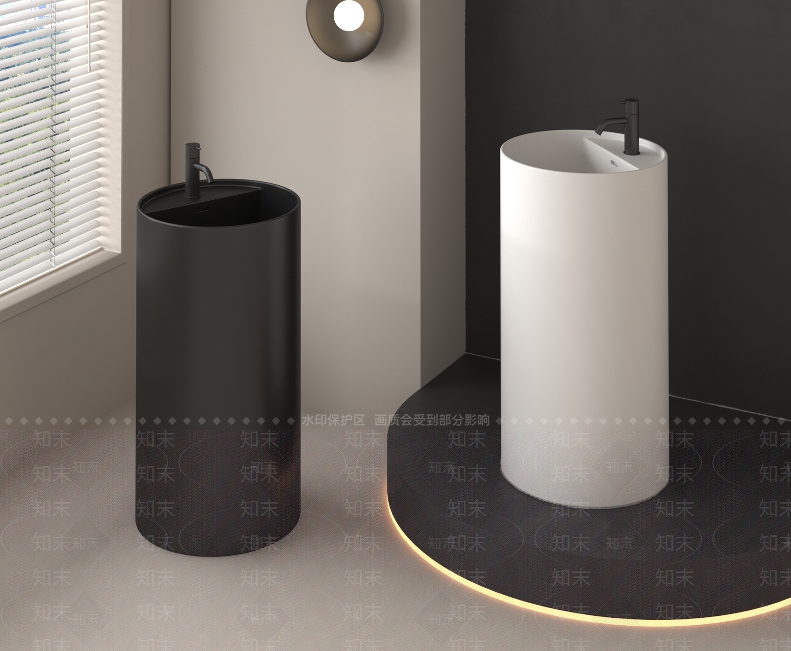 洗手台3D模型下载【ID:1164874403】