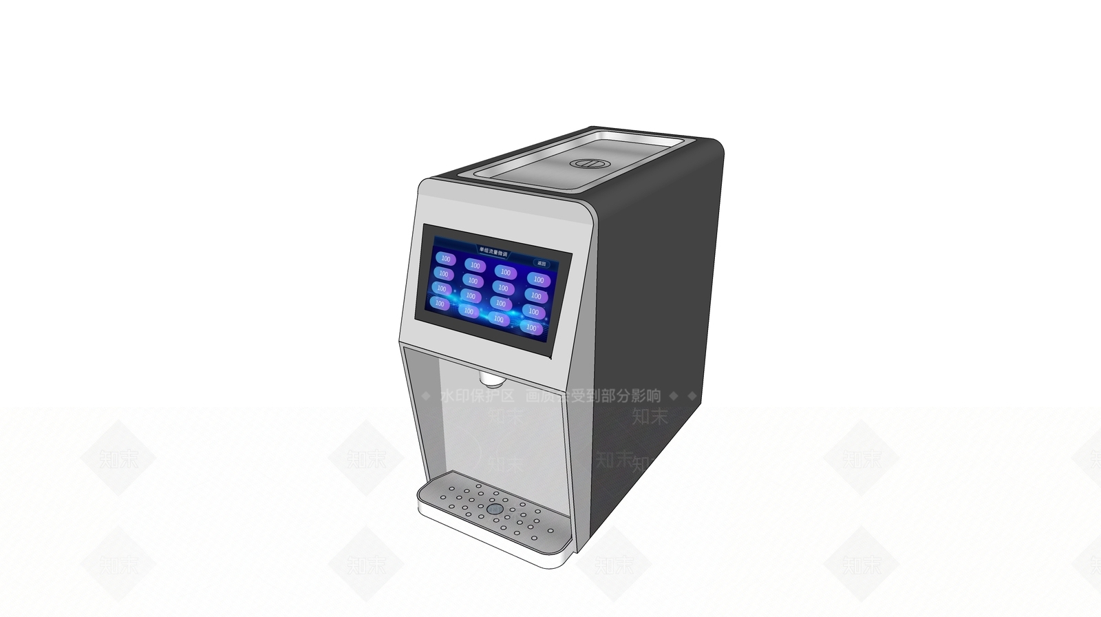 厨房用品组合SU模型下载【ID:1164876621】