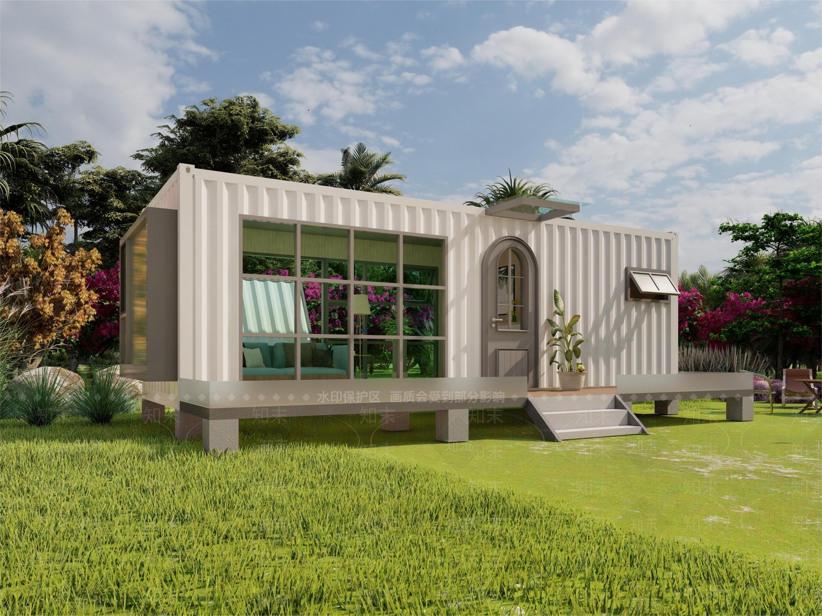 现代简约其他公共建筑SU模型下载【ID:1164883270】