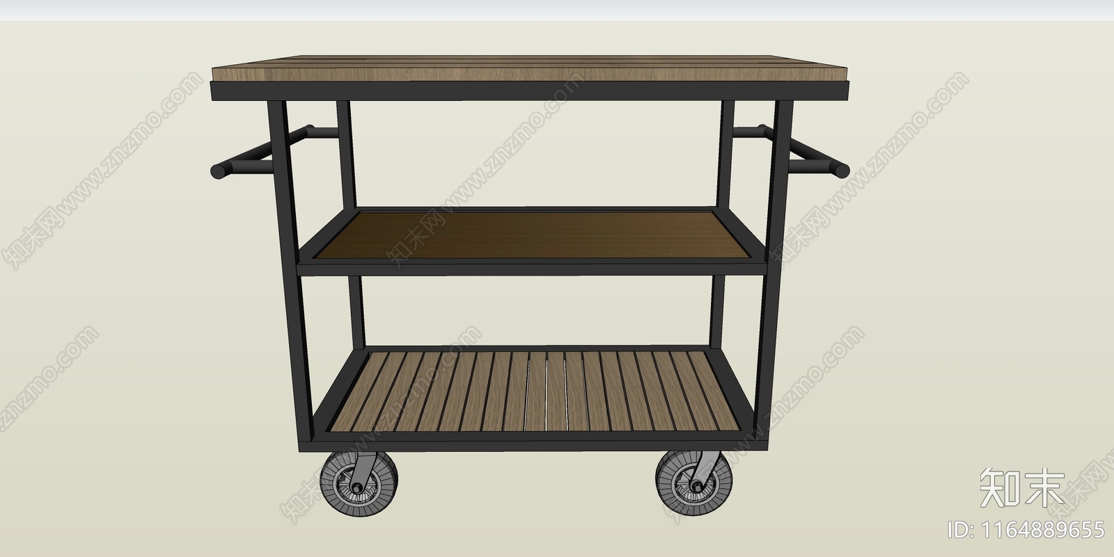餐车SU模型下载【ID:1164889655】