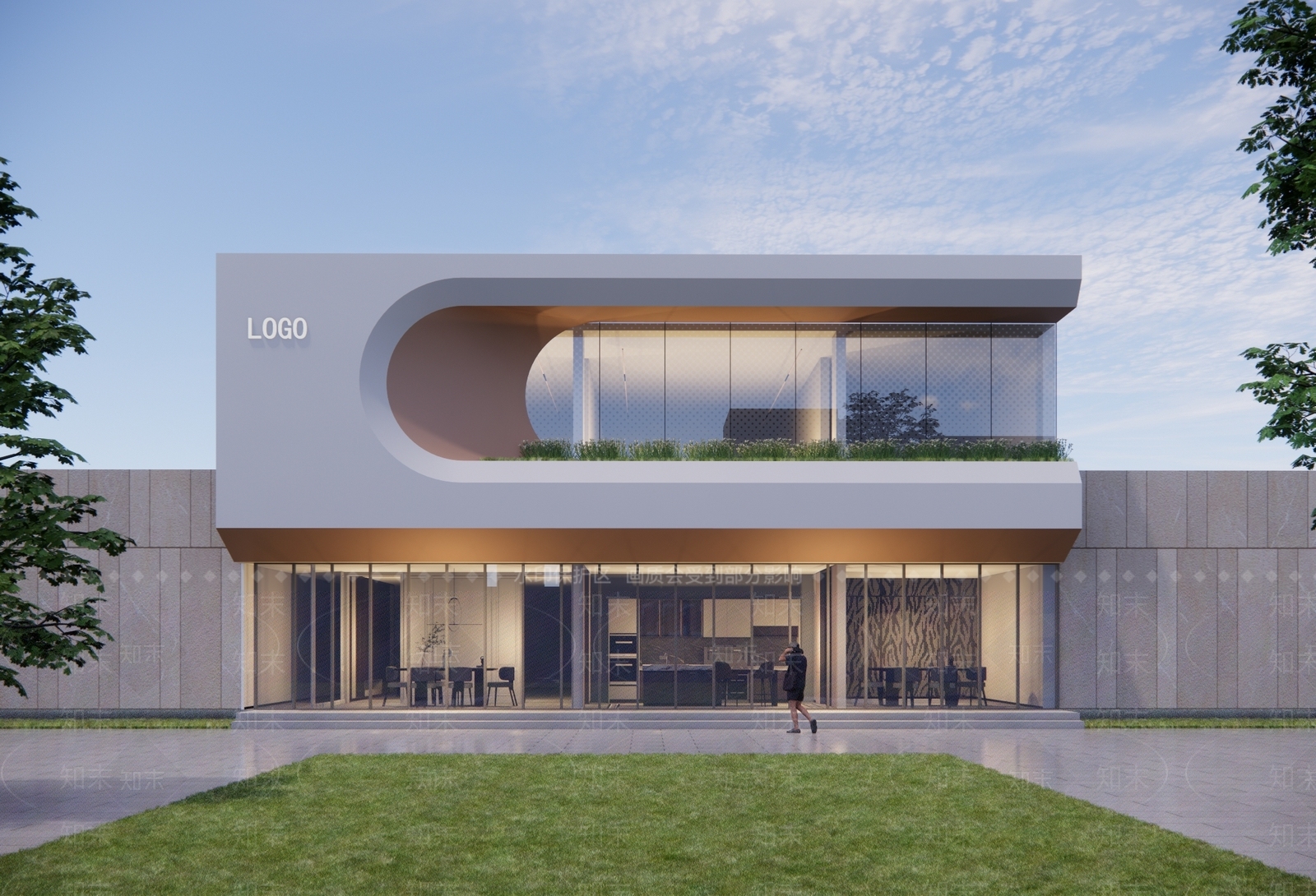 现代其他商业建筑SU模型下载【ID:1164896924】