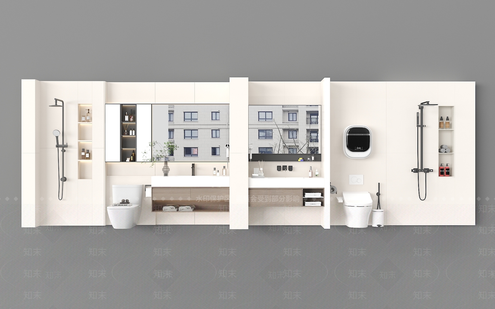 洗手台3D模型下载【ID:1164918118】