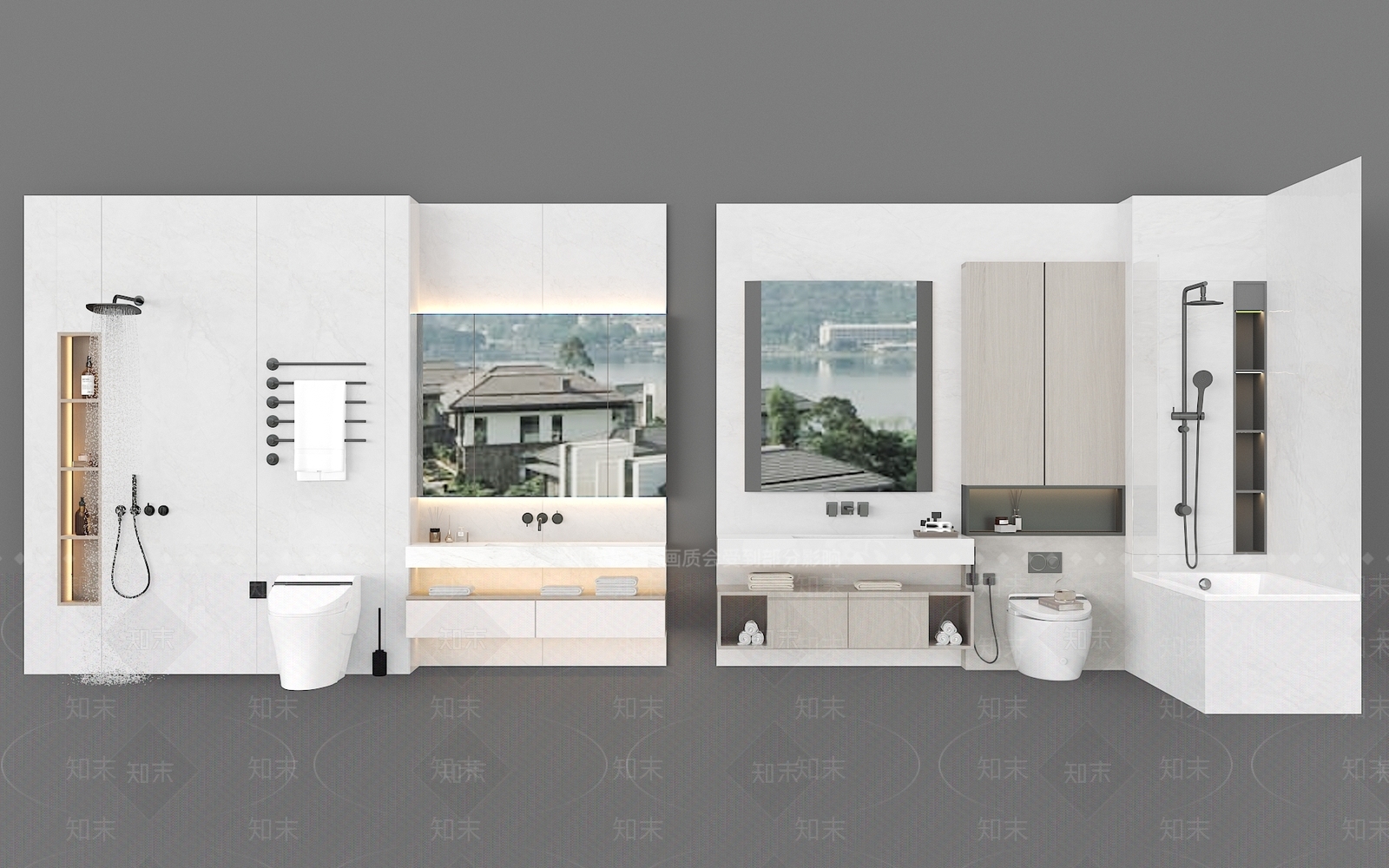 洗手台3D模型下载【ID:1164918777】