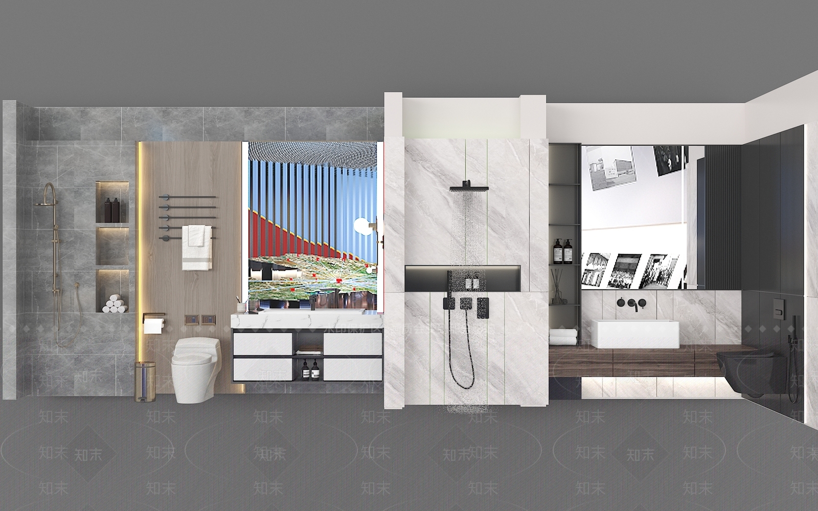 洗手台3D模型下载【ID:1164920002】