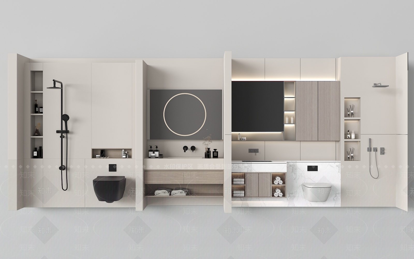 洗手台3D模型下载【ID:1164923164】