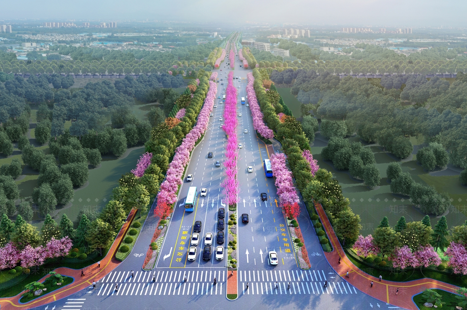现代道路SU模型下载【ID:1164950868】