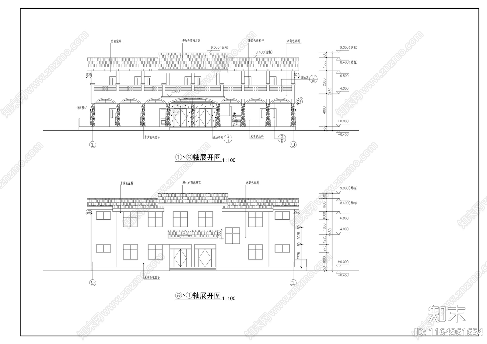 现代其他公共建筑施工图下载【ID:1164961654】