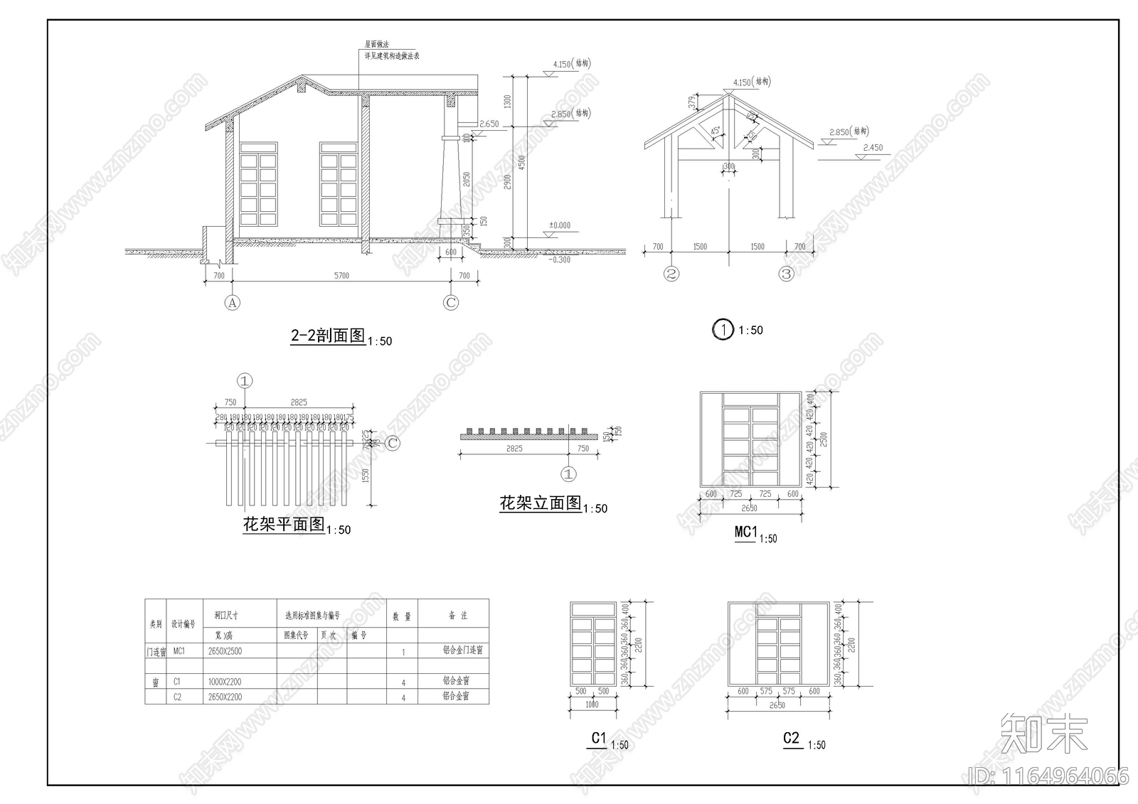 中式其他商业建筑cad施工图下载【ID:1164964066】