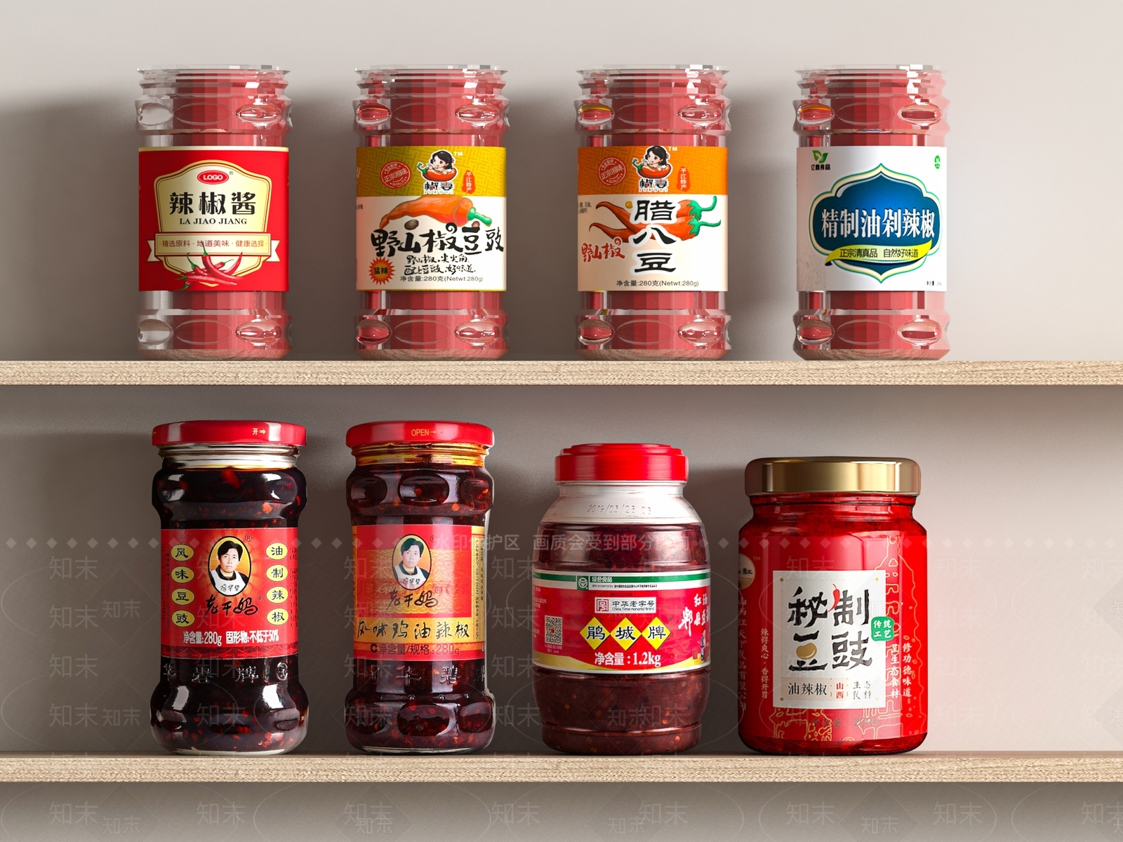 调味品SU模型下载【ID:1164971332】
