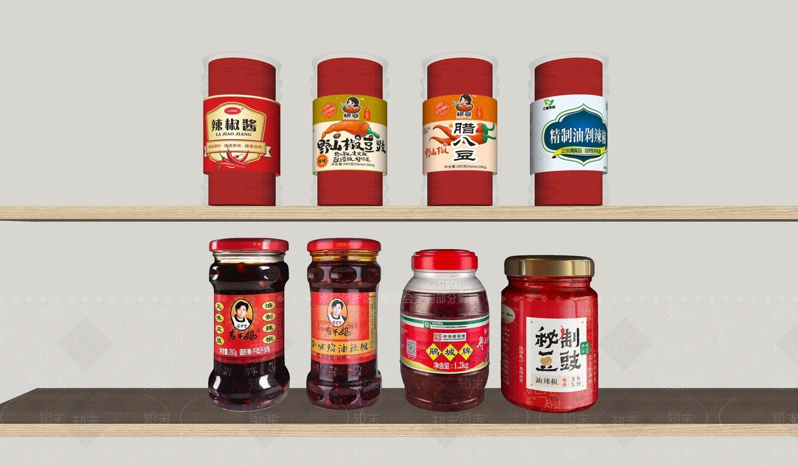 调味品SU模型下载【ID:1164971332】